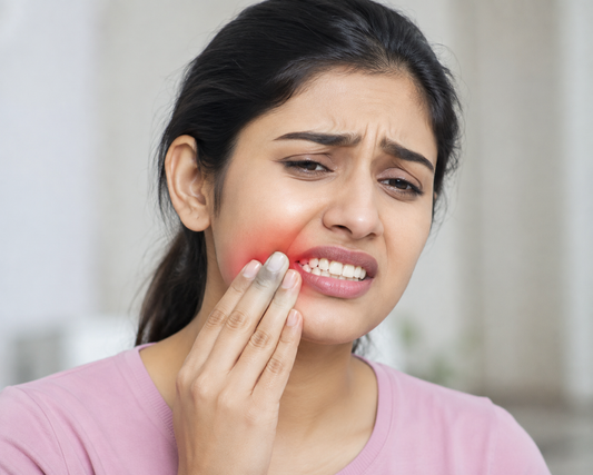Home made tooth pain relief powder