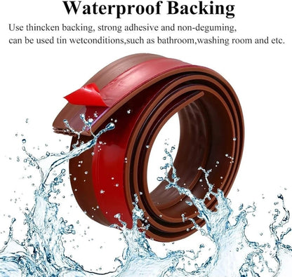 Silicone Door Seal Strip for Doors (Pack of 2)