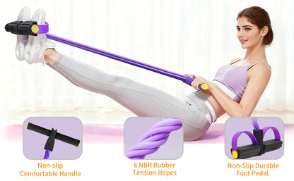 Yoga Pedal Puller Resistance Band Fitness Equipment